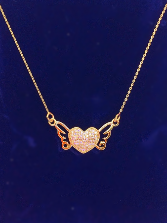 Ожерелье "Крылатое сердце"