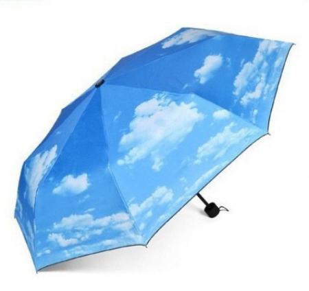 Зонт складной "Голубое небо"
